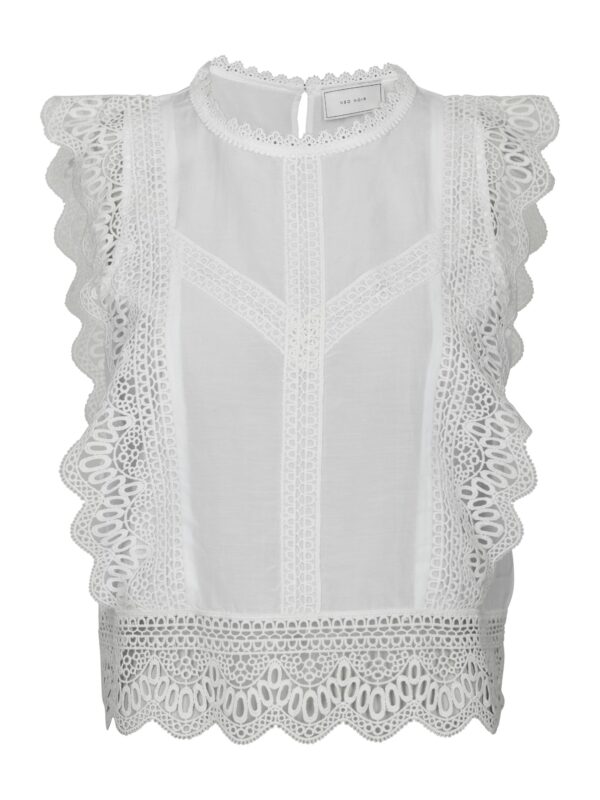 Neo Noir Samia Lace Top